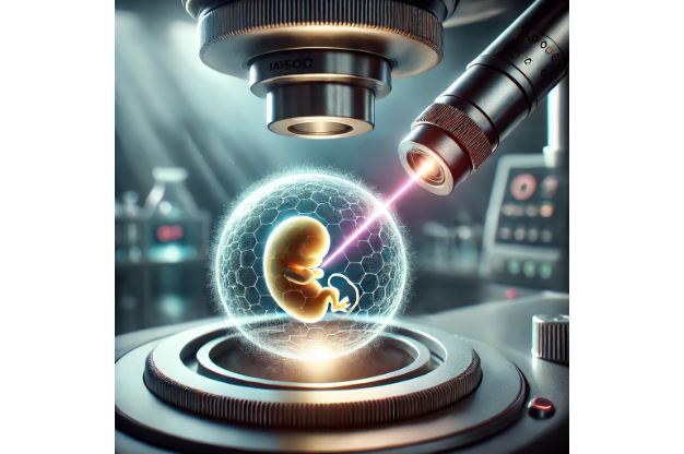 Laser Assisted Hatching on Embryo